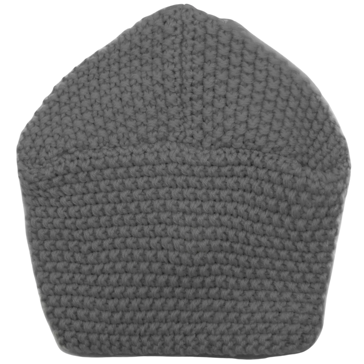 CRT - Knit Turban Feathers Pearls