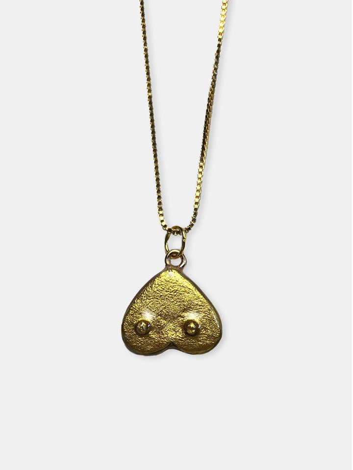 Heart Boob Necklace