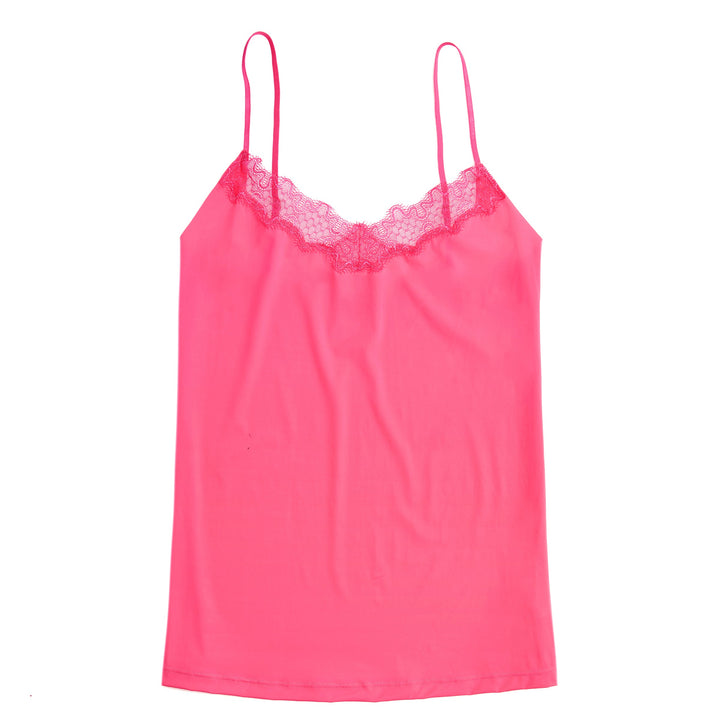 Soft Seamless Camisole with Lace