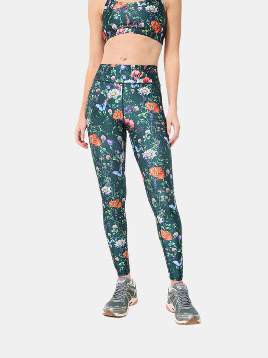 Hi-Shine Leggings in Butterfly Floral