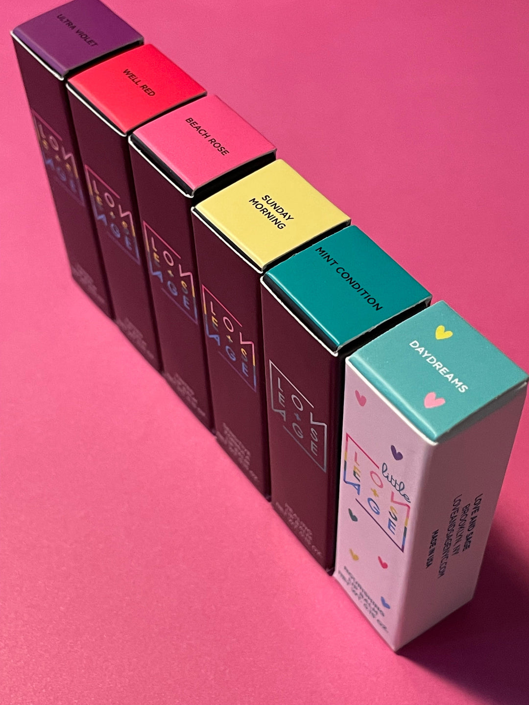 The Love + Sage Lip Balm Collection