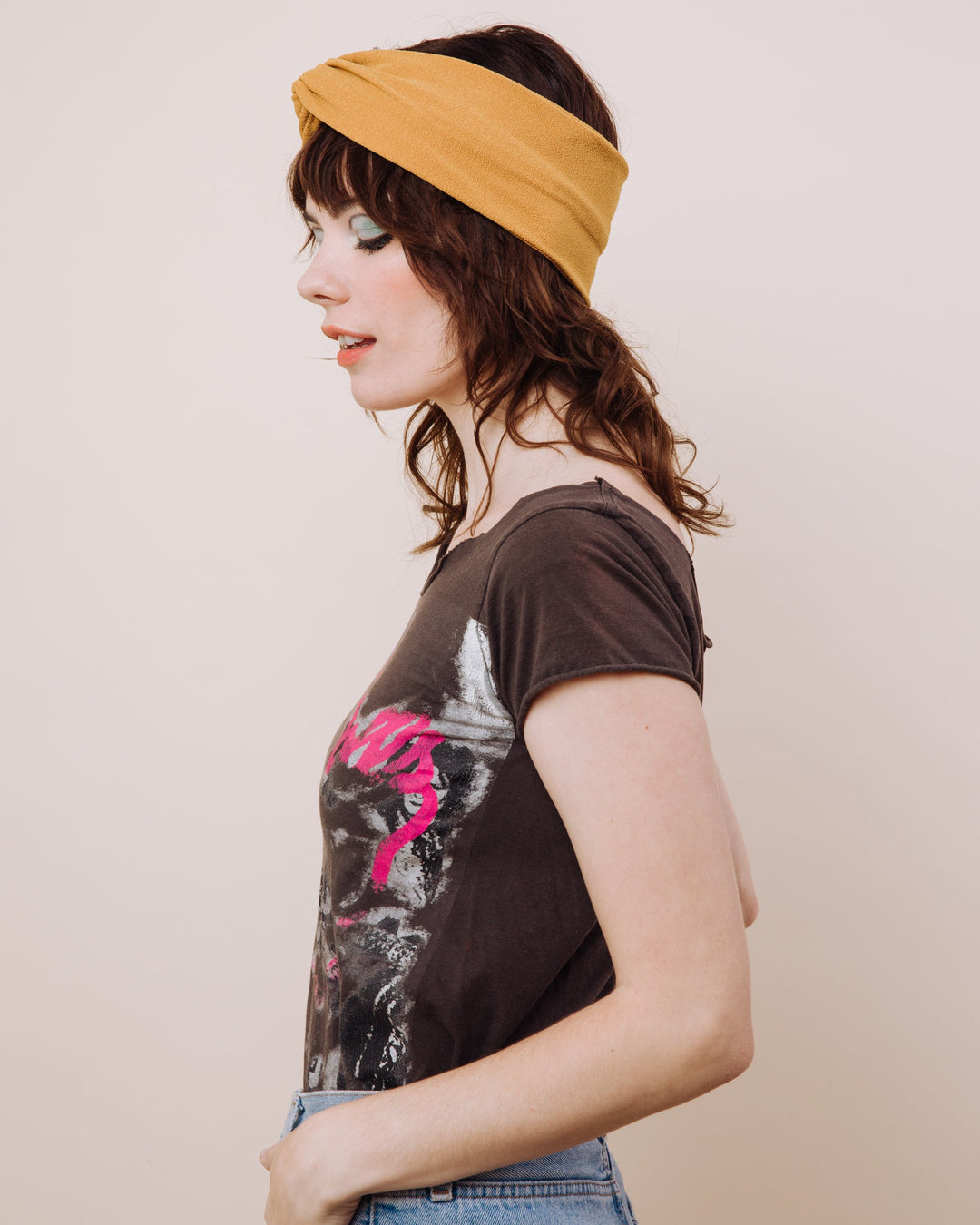 Jolene Mustard - Turban Headband