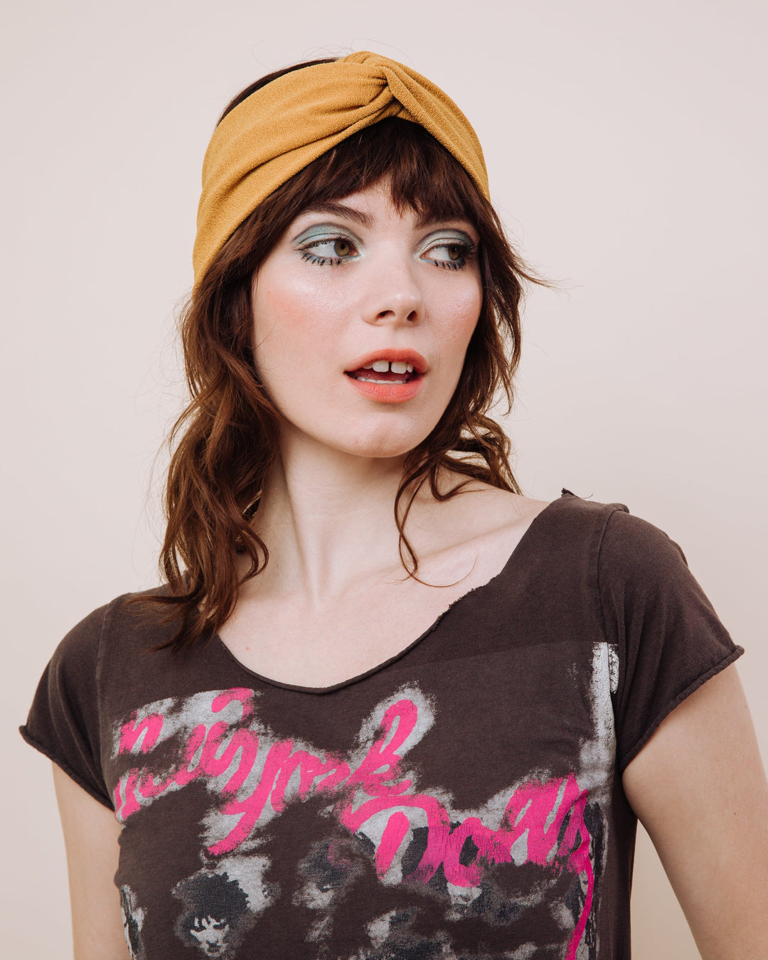 Jolene Mustard - Turban Headband