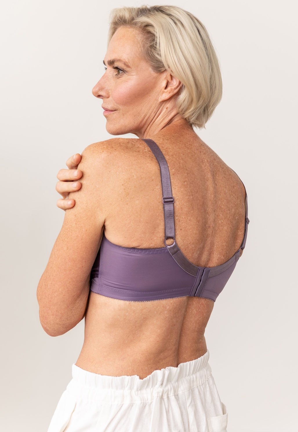 The Josie Bra in Amethyst Purple