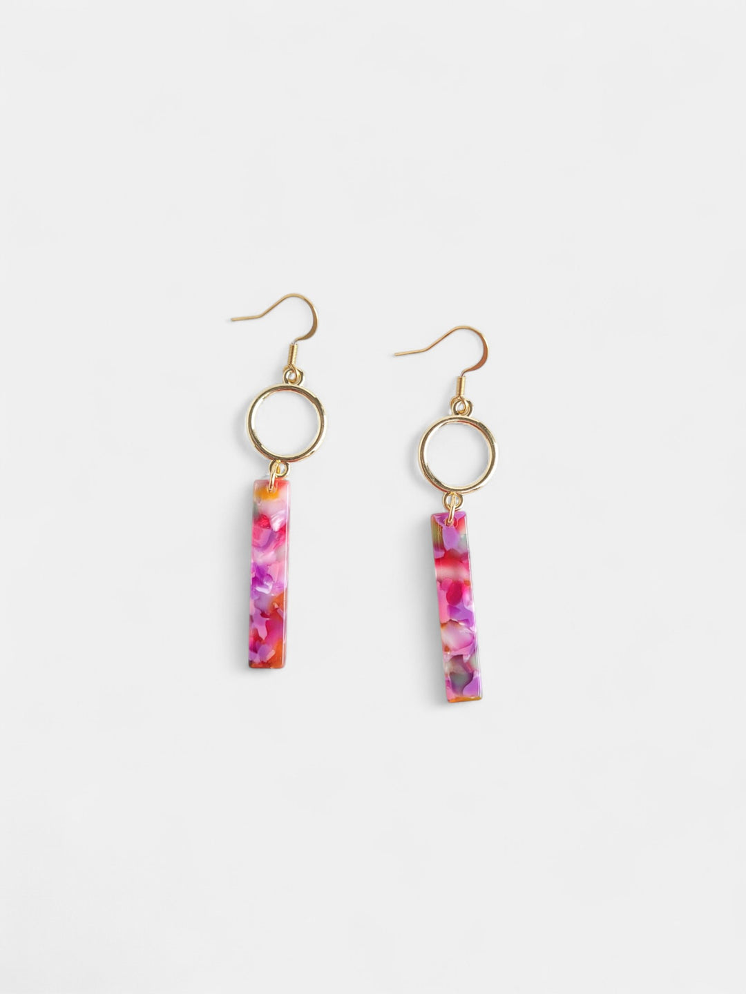 Isabella Earrings - Paradise Pink