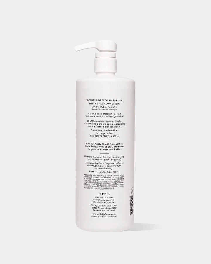 SEEN Shampoo, Fragrance Free