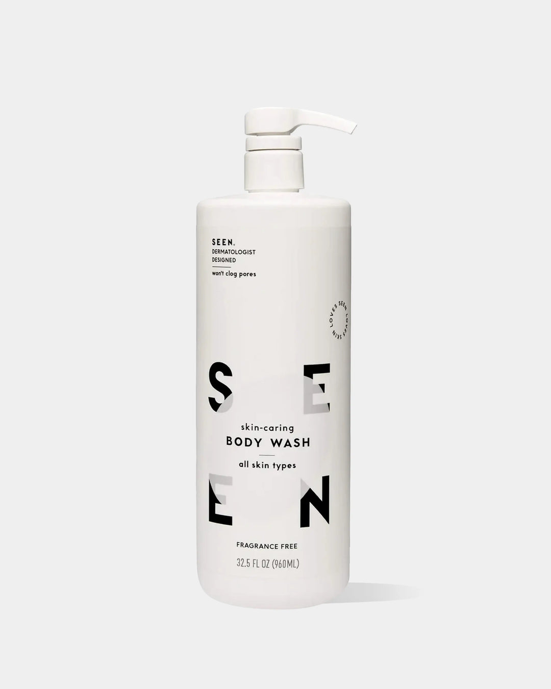 SEEN Body Wash, Fragrance Free