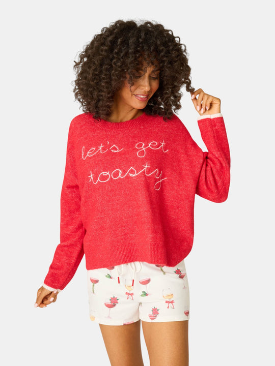 Let's Get Toasty Snuggle Sweater
