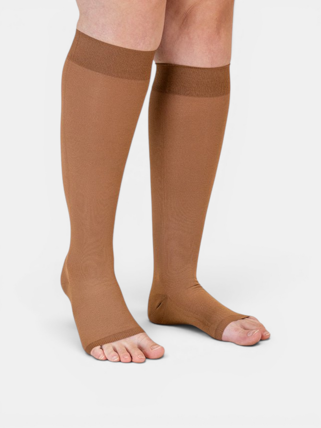 Mocha Gradient Compression Socks