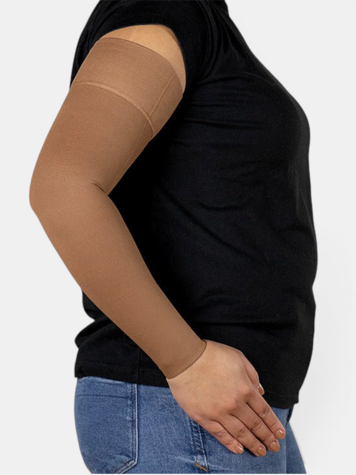 Mocha Gradient Compression Arm Sleeve