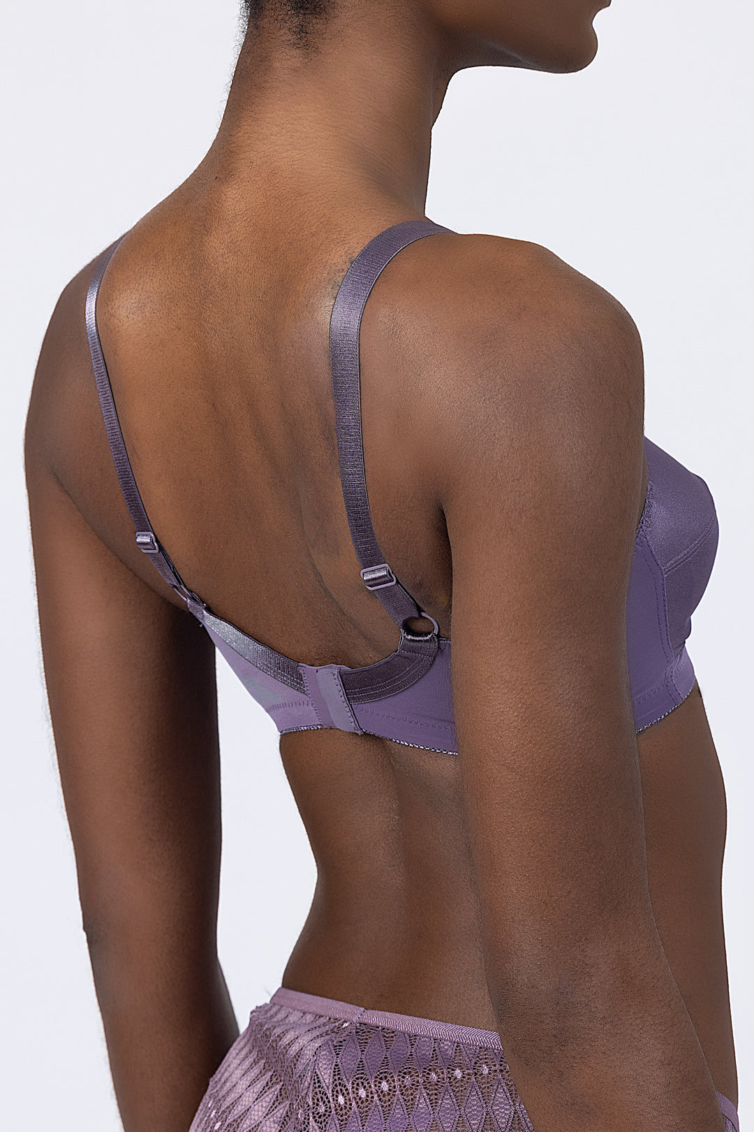 The Josie Bra in Amethyst Purple