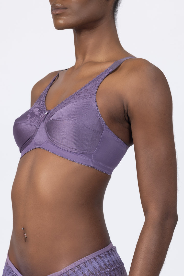 The Josie Bra in Amethyst Purple