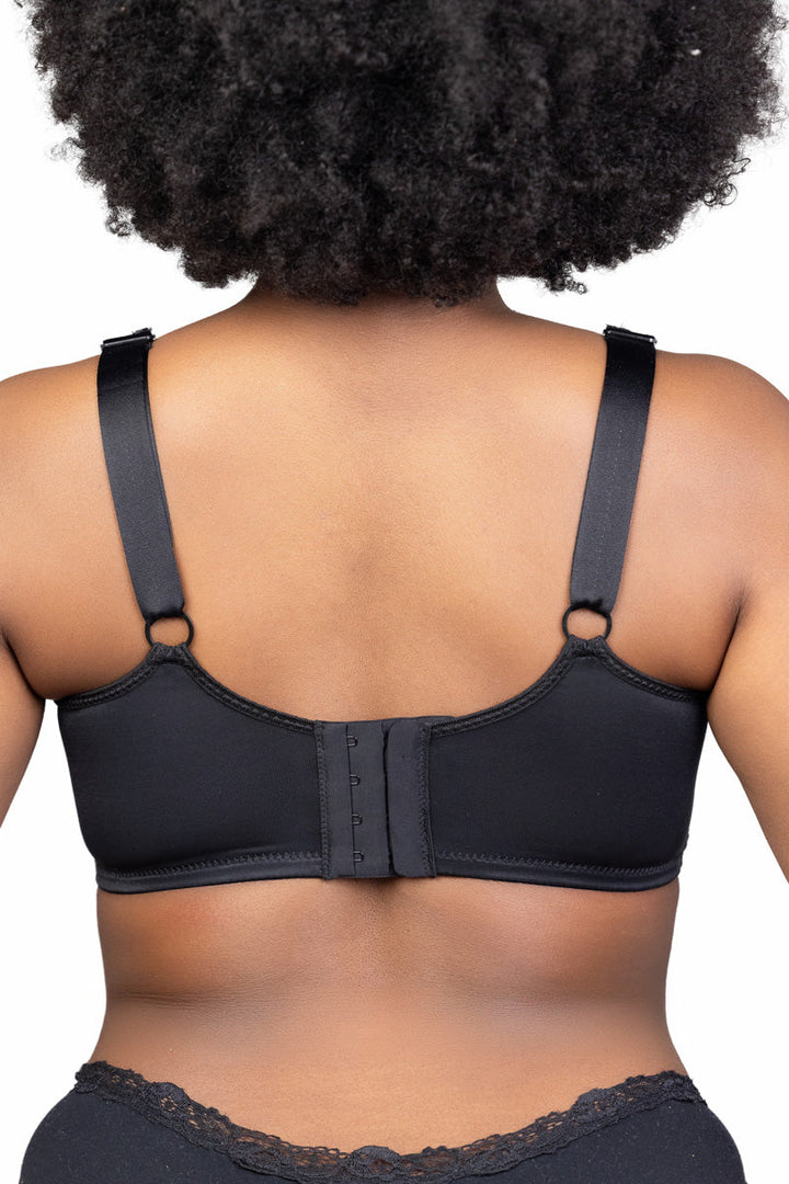 The Ruth Underwire Bra in Luna Black