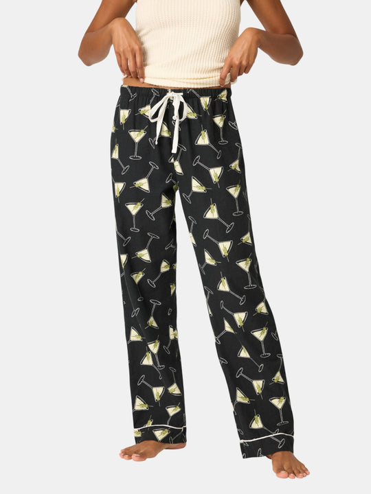 Merrier With A Martini Flannel Pants