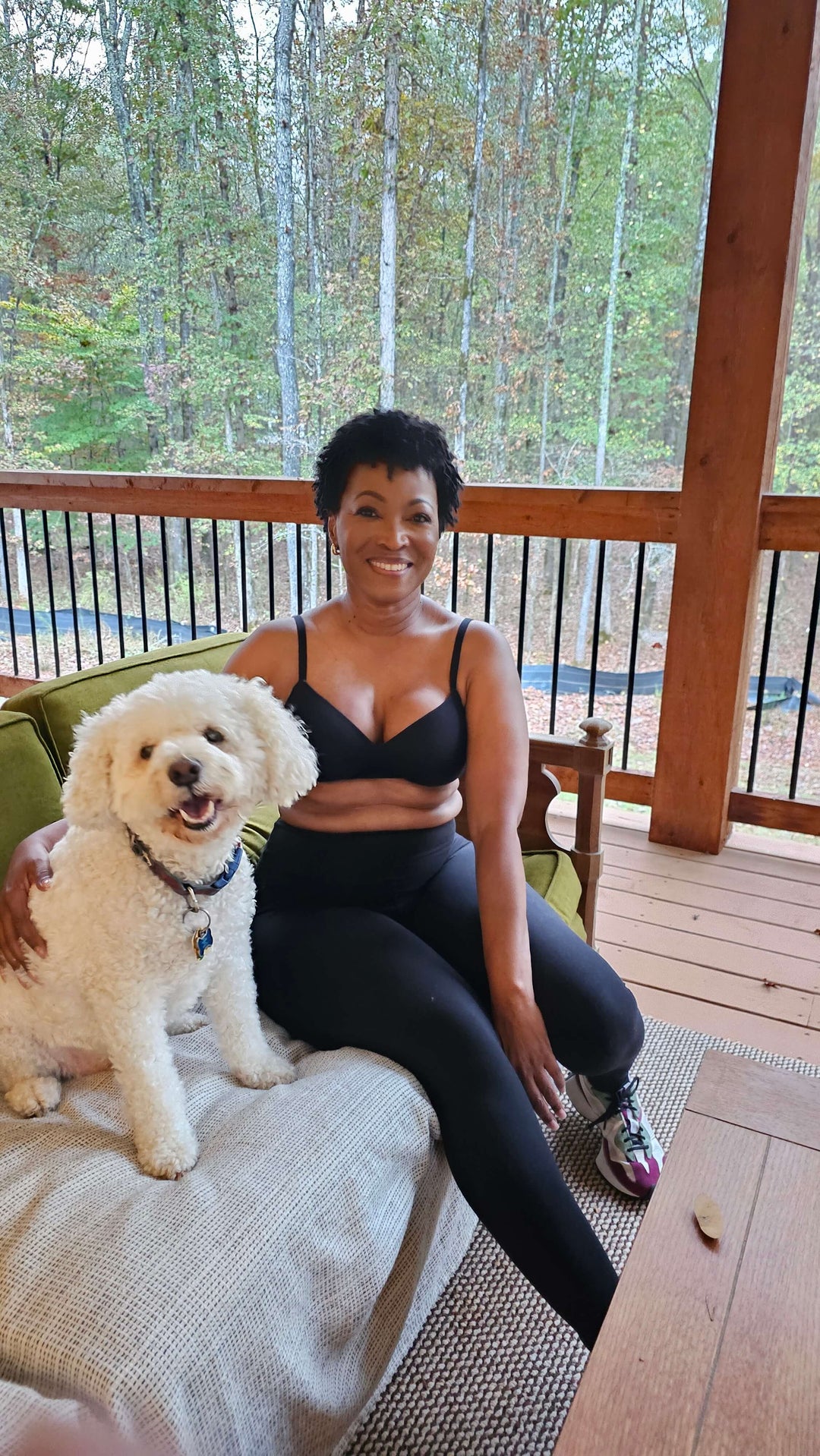 Moonrise T-Shirt Bra For Mastectomy Lumpectomy Black