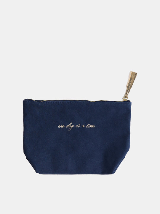 "One Day at a Time" Medium Pouch