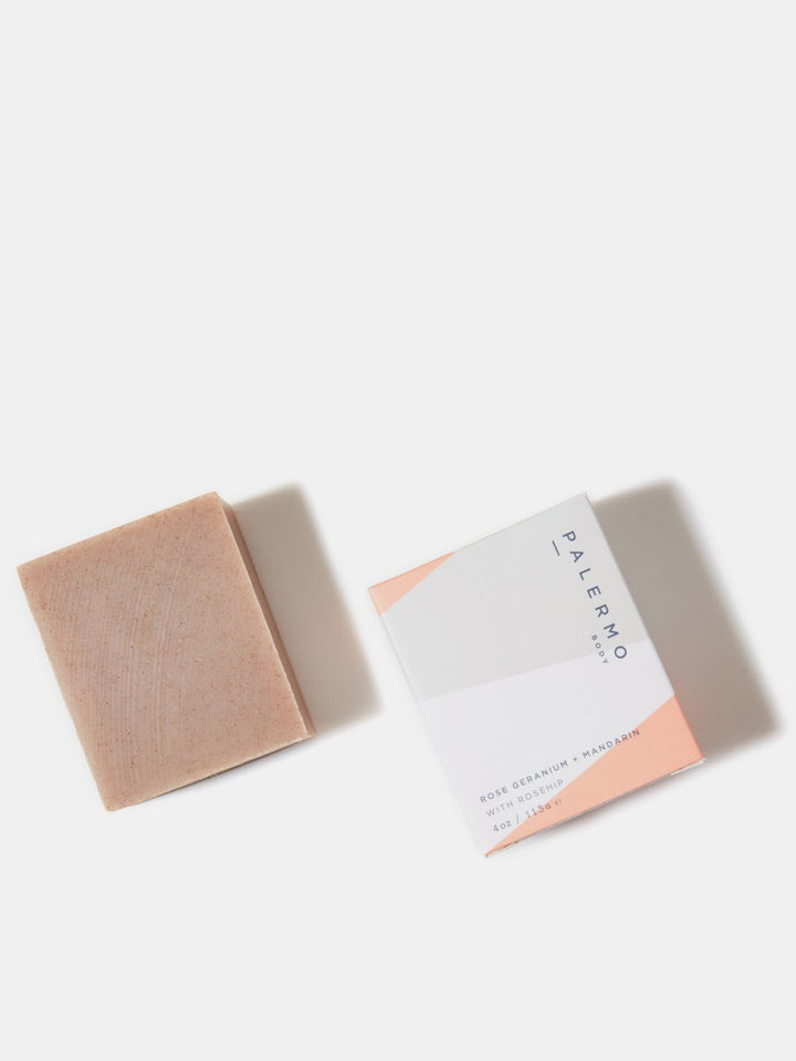 Rose Geranium + Mandarin Soap