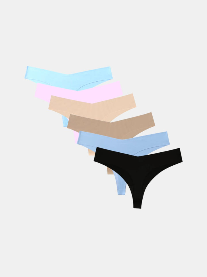Perkies Seamless Panties: Thongs (mid-rise)