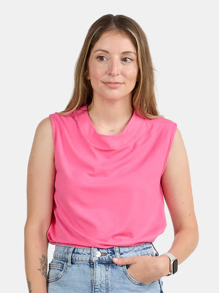 Women’s Pink Chemotherapy Tank Top