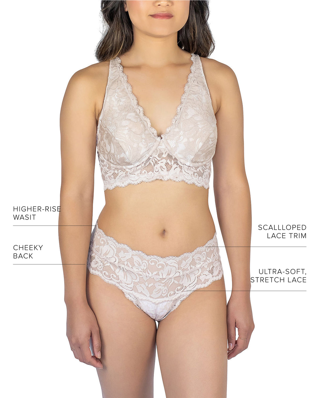 Vela Brazilian Panty, Champagne