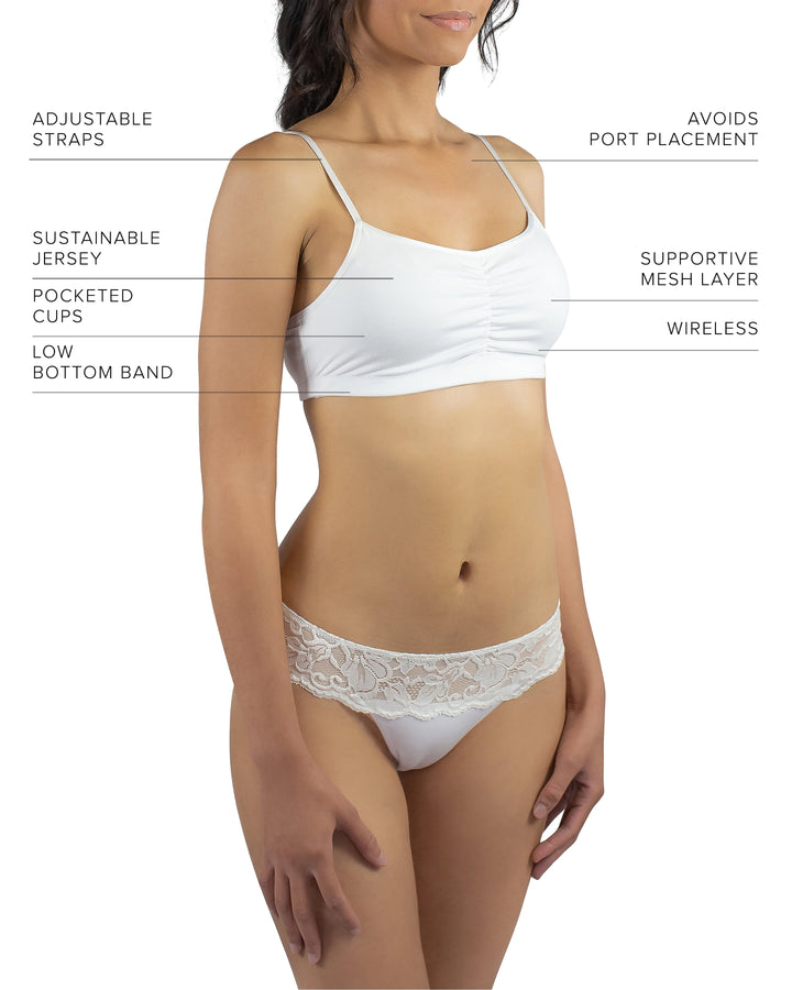 Astrid Bralette, White