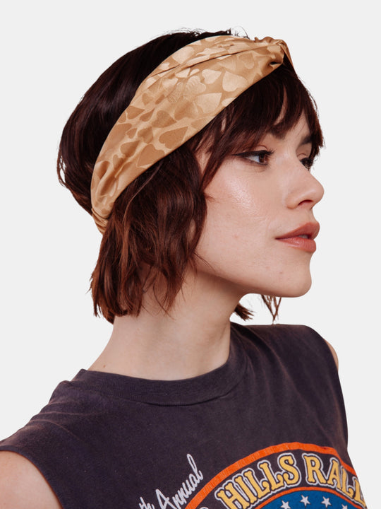 Queen of Hearts: Gold - Headwrap