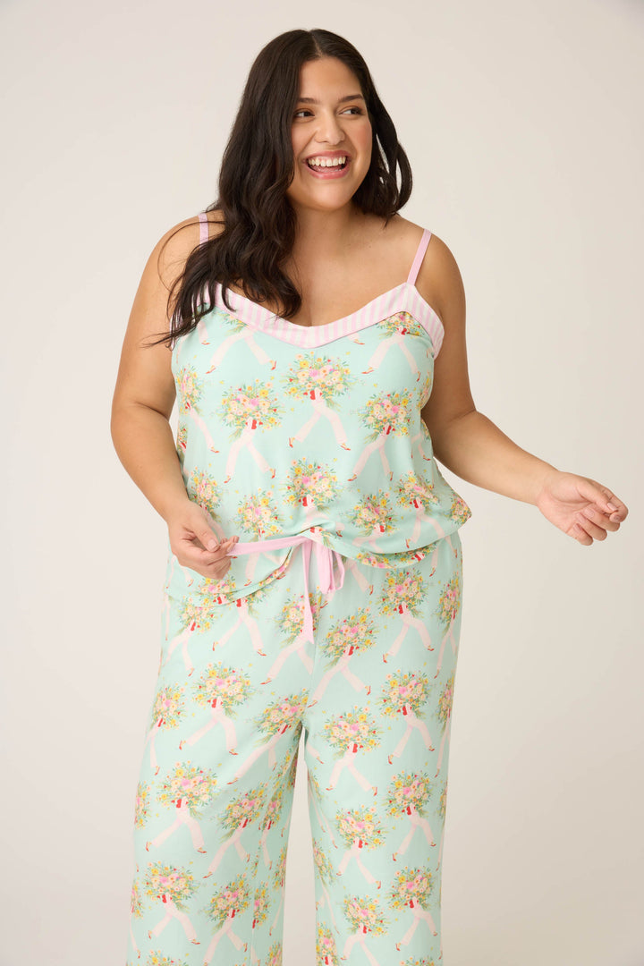 Adrian Valencia x PJS Floral PJ Set Plus Size