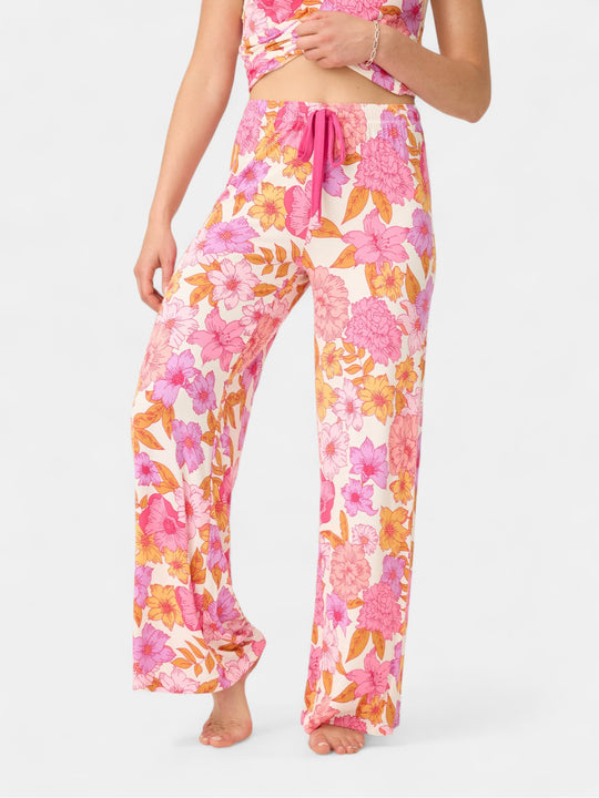 Sweet Dreams Floral Print Modal Pants