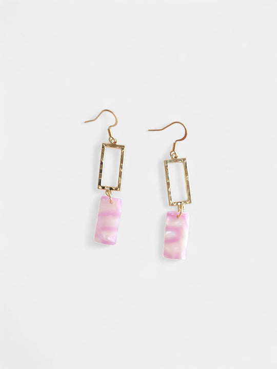 Raya Earrings - Bubblegum Pink