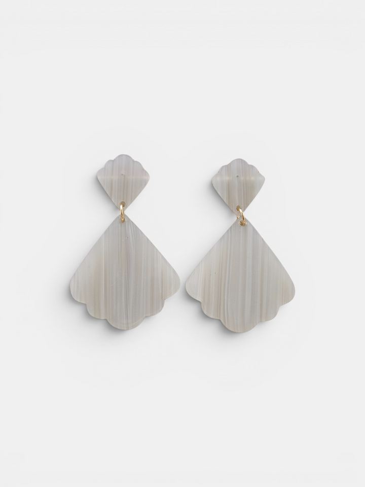 Ariel Earrings - Seashell