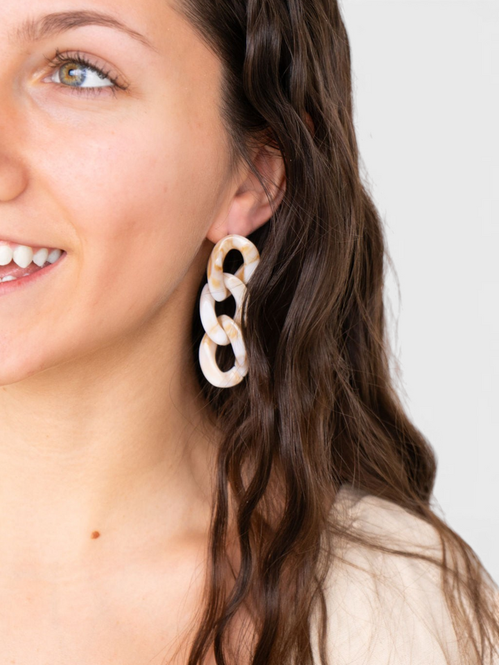 Brooklyn Earrings - Neutral