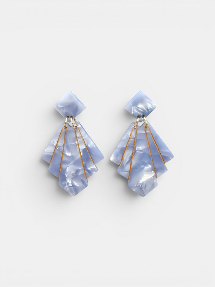 Estelle Earrings - Glacier Blue