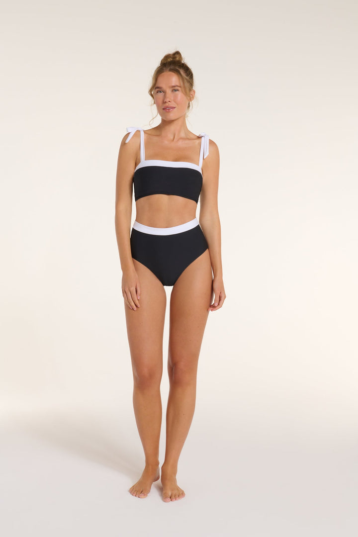 Lauren High Waisted Two-Piece Swimsuit Bottom