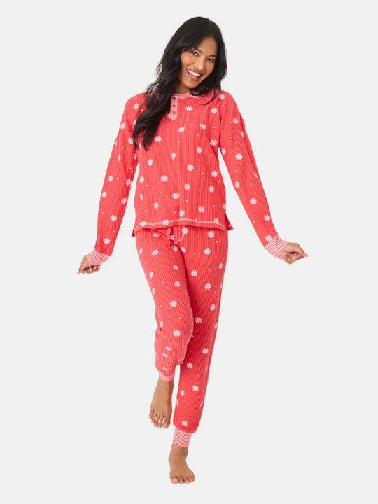 Ski Jammie Classics Snowflake Wishes PJ Set