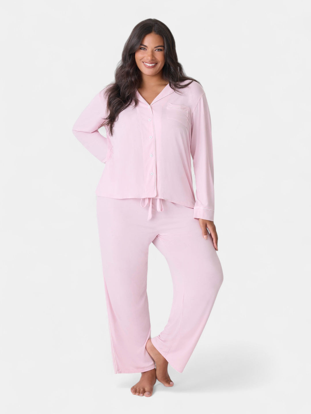 Susan G. Komen 3-Piece Modal PJ Set Plus Size