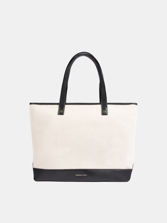 THE TOTE - BLACK CANVAS