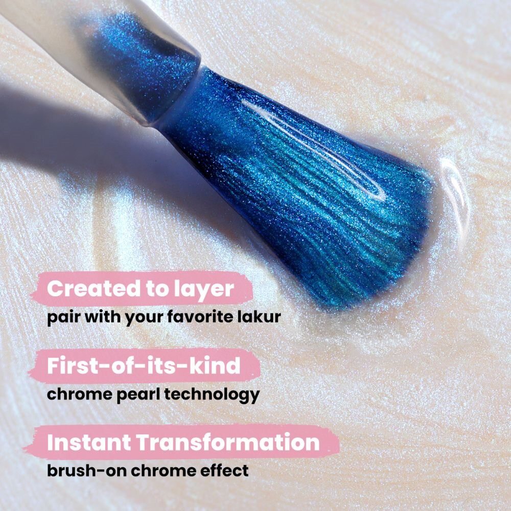 Starry Chrome Nail Polish Duo
