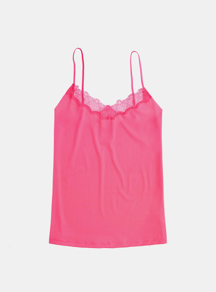 Soft Seamless Camisole with Lace