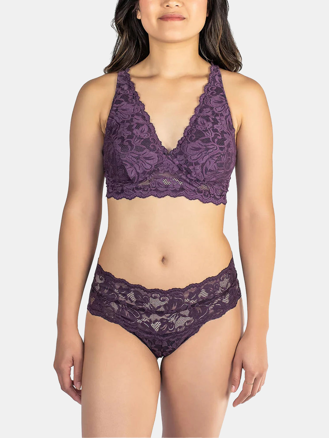 Vela Wireless Bra, Orchid