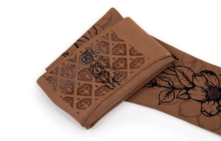 Carolina Mocha Gradient Compression Arm Sleeve
