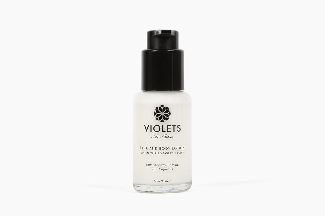 Face and Body Lotion with Argan and Avocado oil.