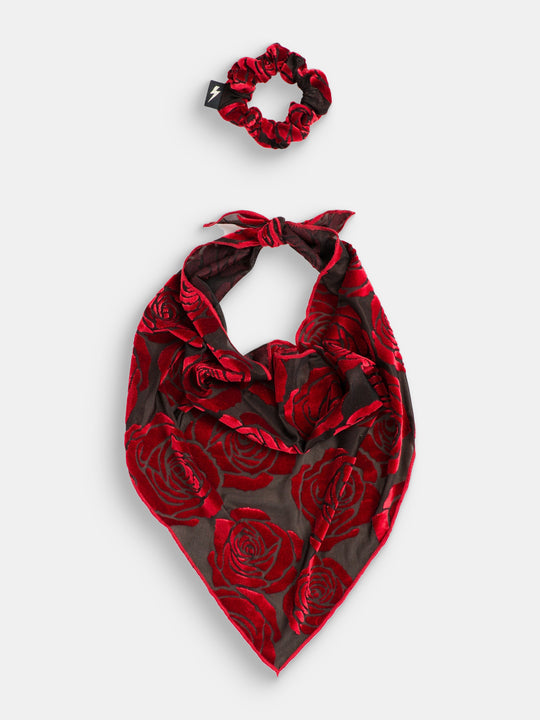 Ramblin' Rose - Convertible Scrunchie Tie