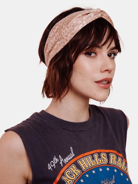 Tiny Dancer: Nude - Headwrap