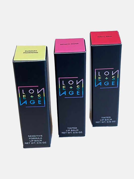 Love + Sage Top Picks Lip Balm 3-Pack