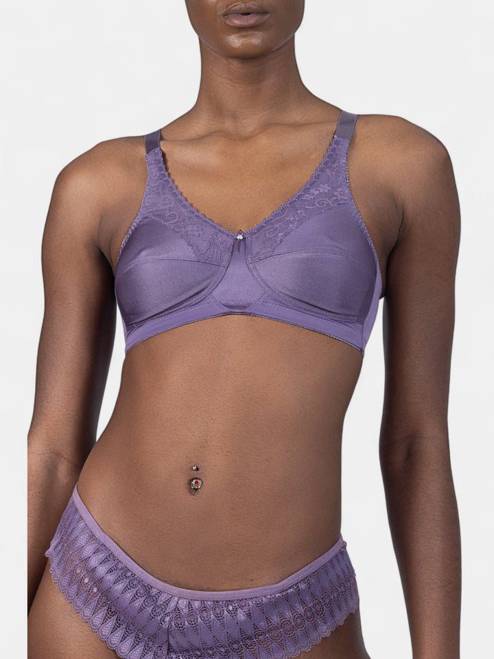 The Josie Bra in Amethyst Purple