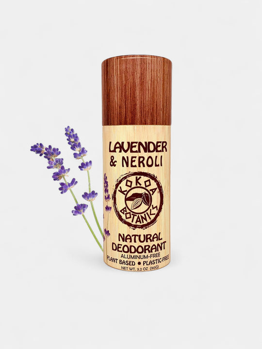 LAVENDER & NEROLI - Natural Deodorant - Sport - Aluminum-Free - Plastic-Free 3.2 oz