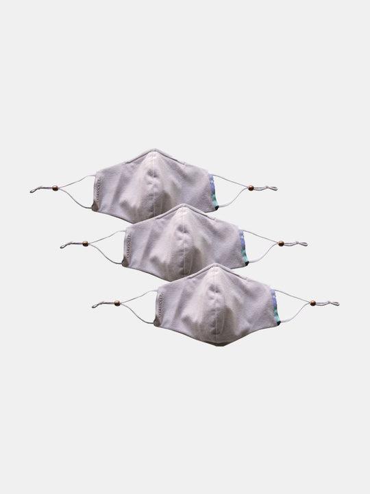 Alyx Organic Cotton Face Mask 3-pack, Mauve