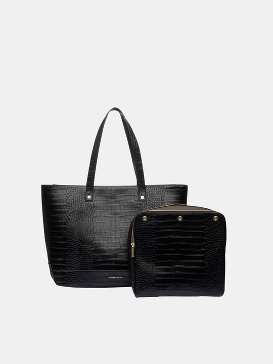THE TOTE - BLACK CROC