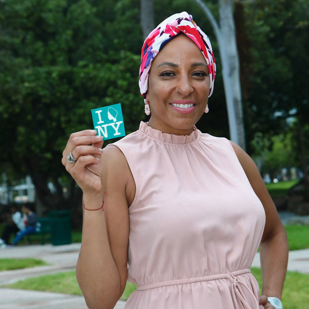 CRT - Modern Floral Twist Knot Turban
