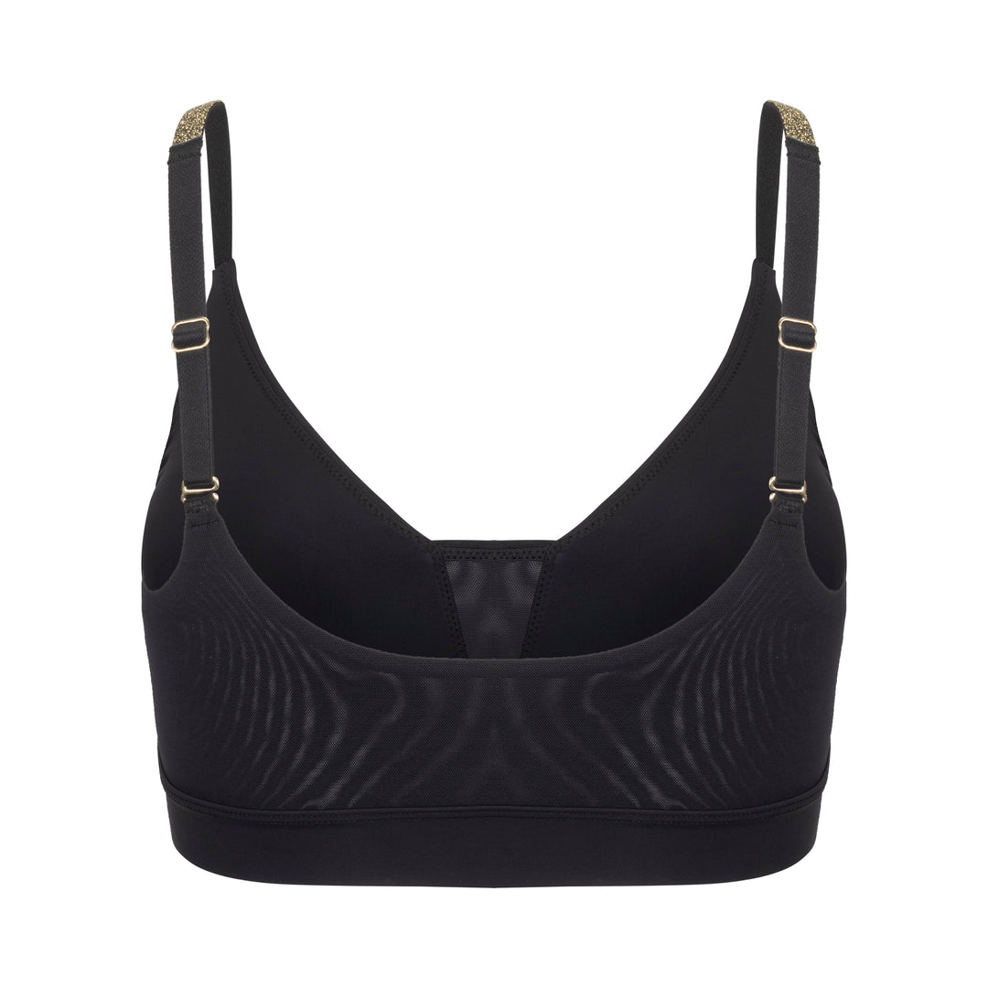 Soft Bra with Mesh